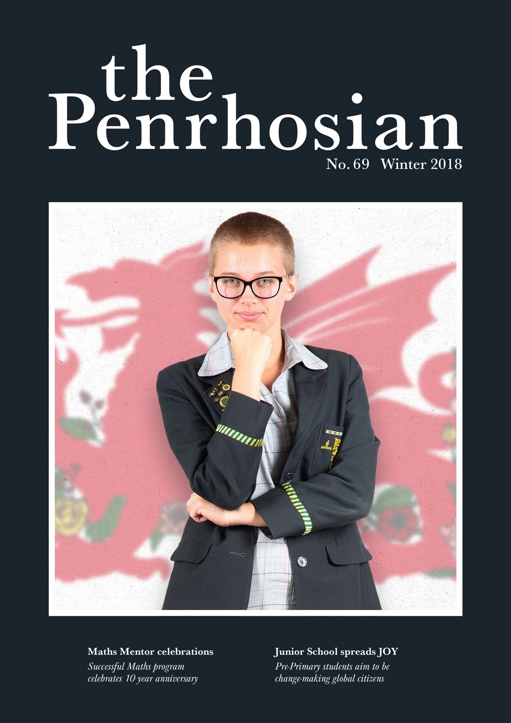 The Penrhosian cover design